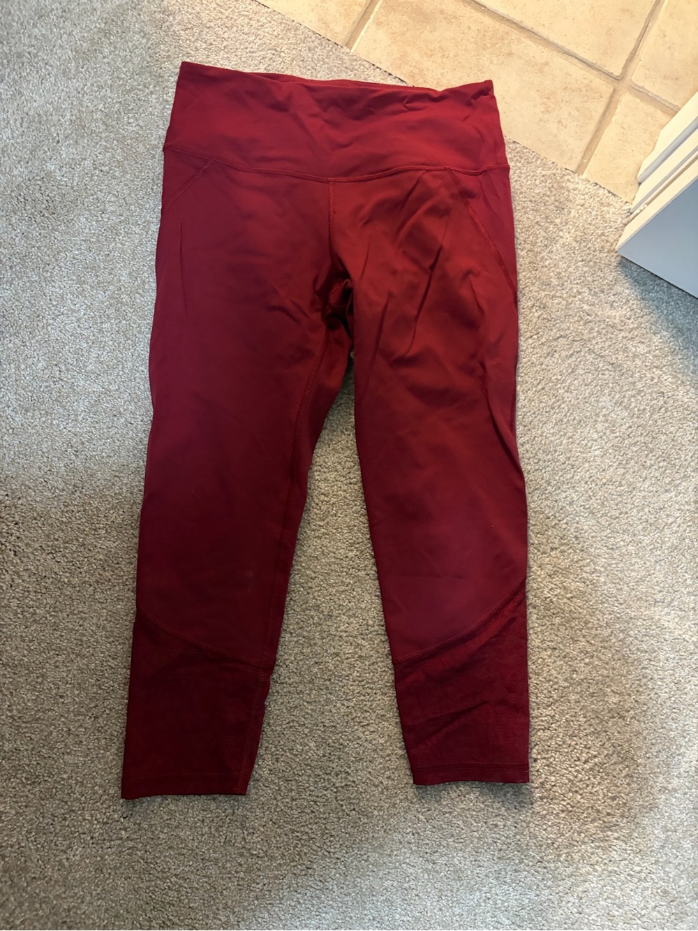 Victoria’s Secret dark red leggings